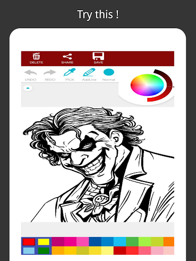 Bad Clown Coloring Book