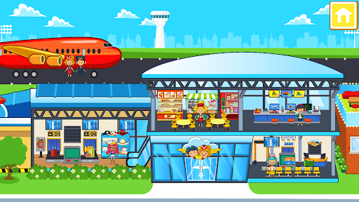 My Pretend Airport Travel Town 5