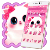 Pink Anime Kitty icon