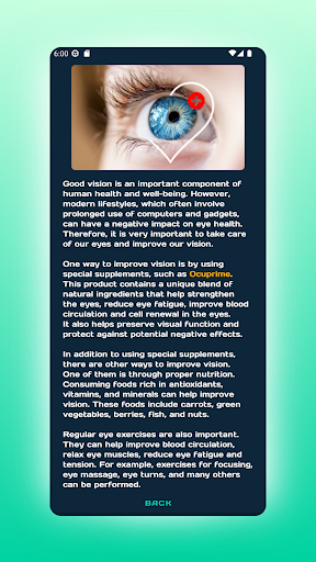 How to improve eyesight Screen 3