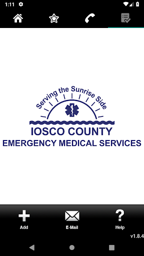 Android application Iosco County EMS screenshort