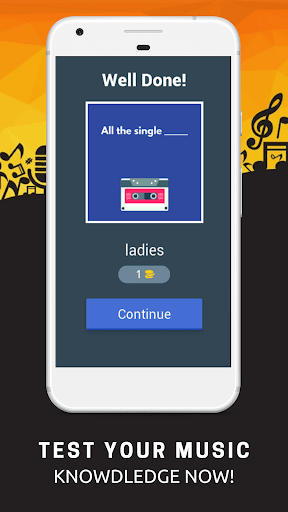 Finish The Song Lyrics Quiz Screen 2