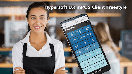 Android application Hypersoft UX mPOS Freestyle screenshort