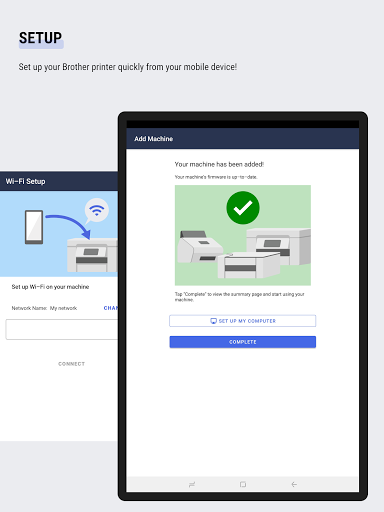 Screenshot of Brother Mobile Connect