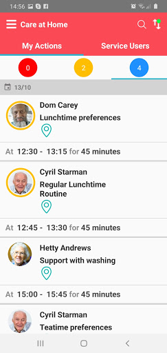 Care20:20 Screen 3