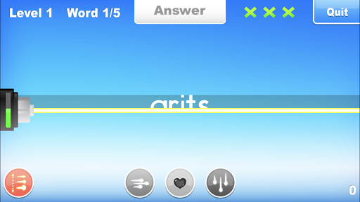 Android application iSpellBetter screenshort