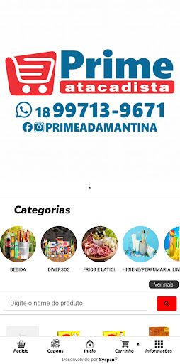 Android application Prime Atacadista screenshort