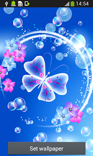 Butterfly Live Wallpapers For PC installation