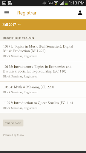 Colorado College Screen 2