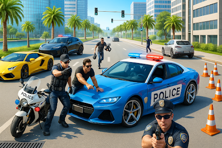 Police Car Chase: police Games 1