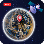 Live Earth Map: GPS Satellite