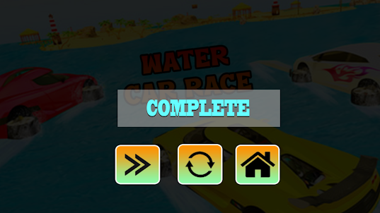 Car Race Water Track Game 3d