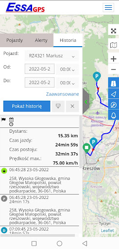 ESSA GPS Mobile Screen 2