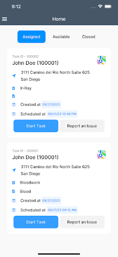 Android application Presidium Field screenshort