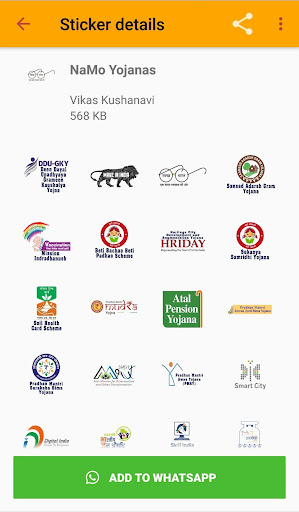 NaMo Stickers for Whatsapp Screen 3