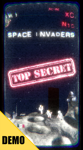Android application SpaceInvader_Demo screenshort