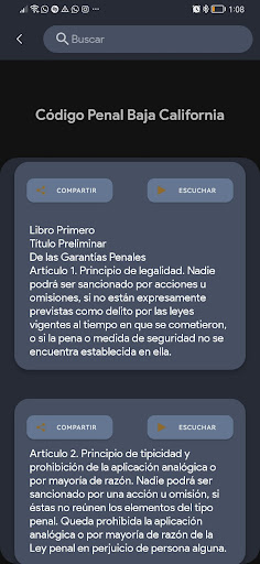 Compendio de Leyes Penales Screen 3