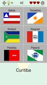 Quiz de Conhecimentos Gerais (Bandeiras dos Estados Brasileiros