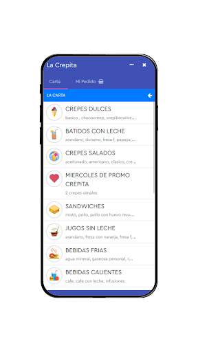 Papaya App Mozo Screen 3