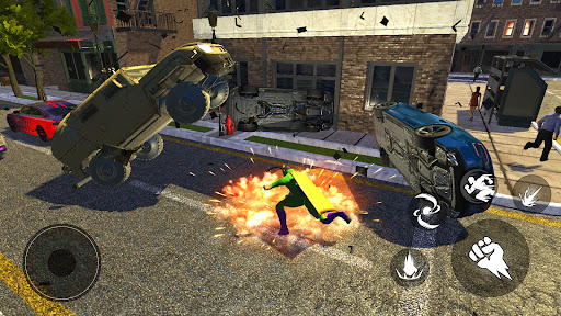 Android application Super Hero City:Hero Man Games screenshort