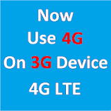 Use 4G jio on 3G Phone VoLTE icon