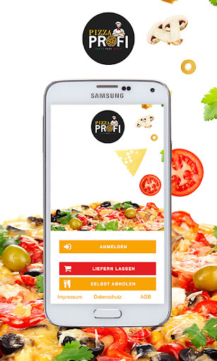 Android application Pizza Profi screenshort