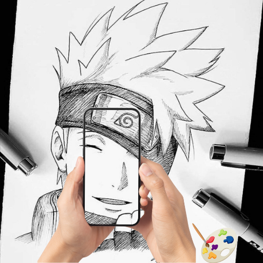 How to Draw Anime Naru logo