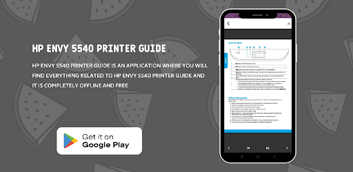 HP ENVY 5540 Printer Guide Screen 3