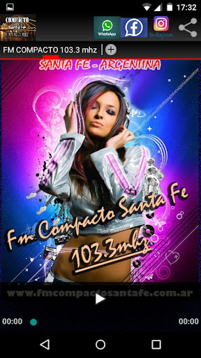Android application Fm Compacto 103.3 Santa Fe screenshort