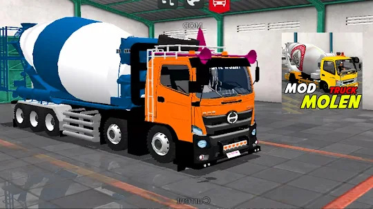 Mod Bussid Truck Molen Basuri