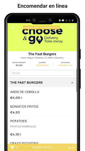 The Fast Burgers Screen 2