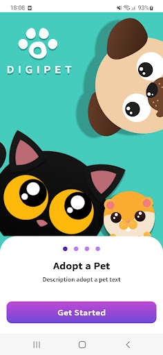 Android application DigiPet screenshort