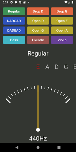 ギターチューナー