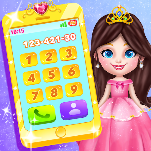 cute princess toy phone game