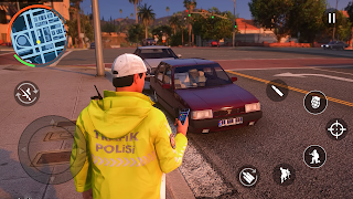 Golf 8 Police Simulator Game - Screenshot 1