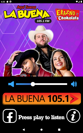 La Buena105.1 KIDI Santa Maria Screen 3