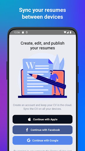 CV Maker: pro resume builder Screen 2