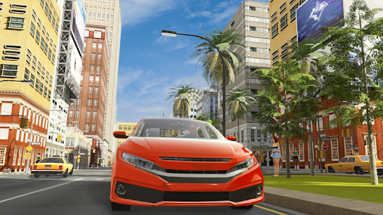 Car Simulator Civic: City Driving MOD APK 1.1.5 (Free Money) 5