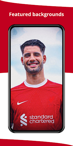Android application Dominik Szoboszlai Wallpaper screenshort