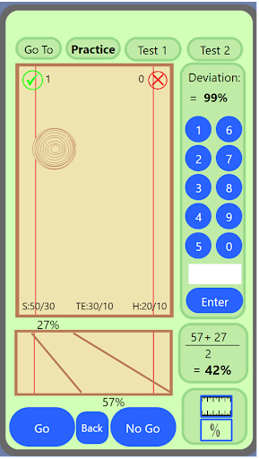 Android application Knot Area Ratio (KAR) screenshort