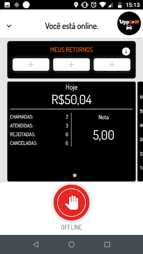 Upper 69 - Motorista Screen 2