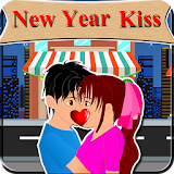 Kissing Game-New Year Fun icon