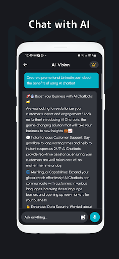 Ai-Vision: Powered by GPT-4 Screenshot 3 - AppWisp.com