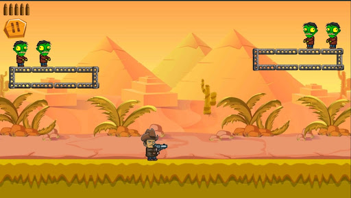 cowboy vs zombie challenge Screen 2