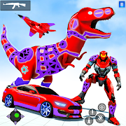 Dino Robot Car Game: Ultimate Dinosaur Robot Games