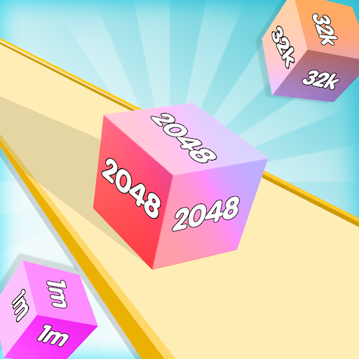 Chain Cube: 2048 merge Game logo