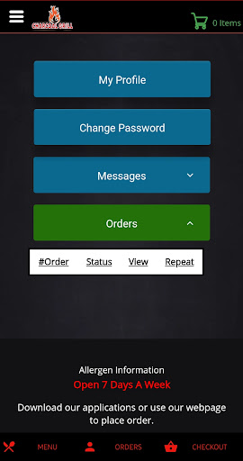 Android application Charcoal Grill Patchway screenshort