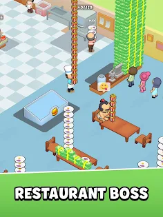 Restaurant Boss: Burger Game - Screenshot 1