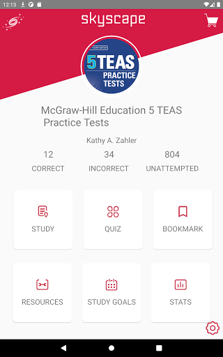 Screenshot of 5 TEAS Nursing School Entrance