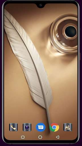 Feather Wallpaper Screen 2